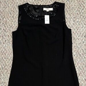 NWT LOFT LBD with beaded neck